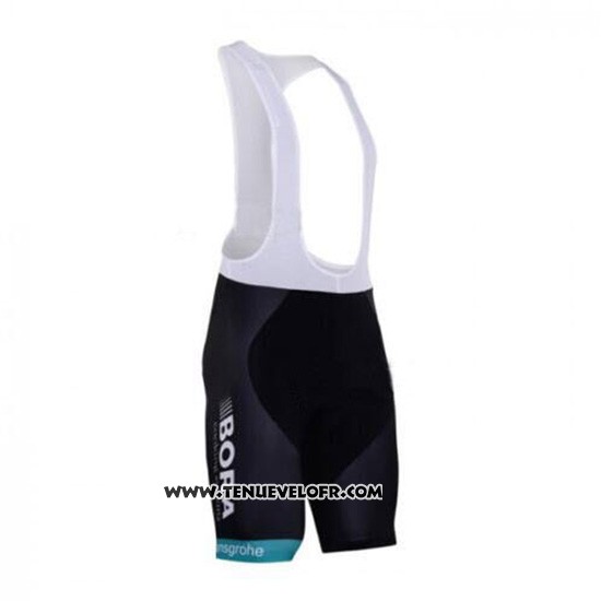 2017 Maillot Ciclismo Bora Profond Blanc Manches Courtes et Cuissard